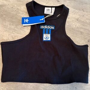 Adidas Black Tank Top Size Medium NWT